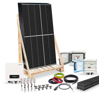 Kit solaire 2580Wc - PRO - COMPLET - autoconsommation - Fixation tôle ondulée - Sofar