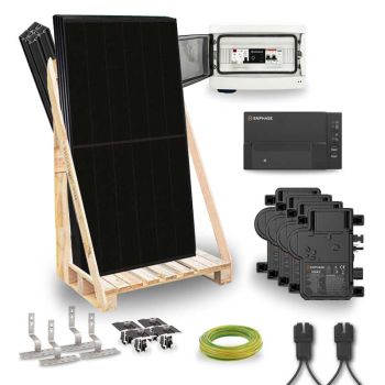 Kit solaire 1720Wc - PRO - COMPLET - autoconsommation - Fixation tuiles - IQ8 ENPHASE ®