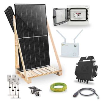 Kit solaire 860Wc - PRO - COMPLET - autoconsommation - Fixation tôle ondulée - APS