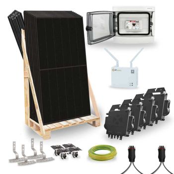 Kit solaire 3400Wc - PRO - COMPLET - autoconsommation - Fixation tuiles - APS