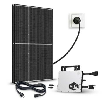 Kit solaire Plug and Play 860Wc bifacial WI-FI intégré - Hoymiles