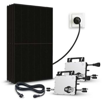 Kit solaire Plug and Play 1720Wc - WiFi intégré - Hoymiles