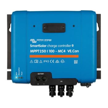 Régulateur de charge 100A MPPT 250/100 MC4 VE.CAN SmartSolar - Victron Energy