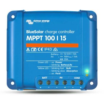 Régulateur de charge 15A MPPT 100/15 BlueSolar - Victron Energy